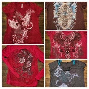 Bundle of 5 Ladies Ransom Shirts